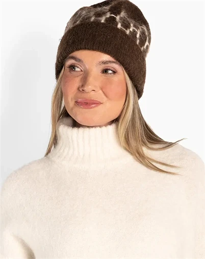 Hést - Gera Beanie - Dark Earth